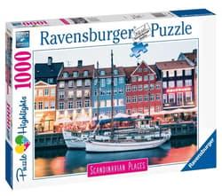 Puzzle 1000 Skandynawskie miasto