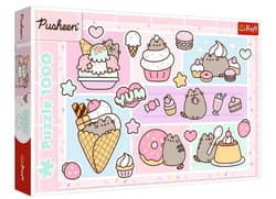 Puzzle 1000 Słodki Pusheen TREFL