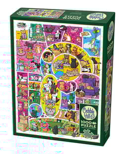 Puzzle 1000 Śmieszne koty 112235