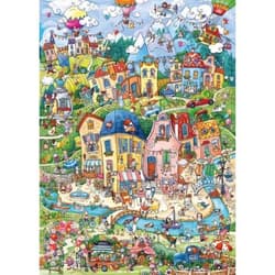 Puzzle 1000 Szczęśliwe miasto, Dzień dobry