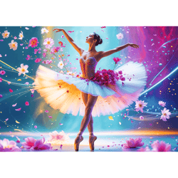 Galeria - zdjęcie nr. 2 - Puzzle 1000 Tańcząca Baletnica 10954