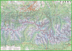 Galeria - zdjęcie nr. 3 - Puzzle 1000 Tatry mapa turystyczna 1:50 000