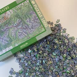 Galeria - zdjęcie nr. 2 - Puzzle 1000 Tatry mapa turystyczna 1:50 000
