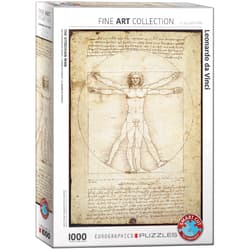 Puzzle 1000 The Vitruvian Man 6000-5098