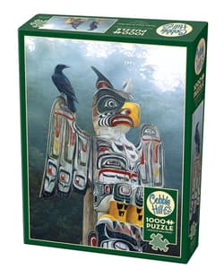 Puzzle 1000 Totem rdzennych Amerykanów 113138