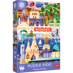 Puzzle 1000 Trefl Premium Plus Budapeszt Węgry 12107