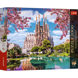 Puzzle 1000 Trefl Premium Plus Photo Odyssey Sagrada Família Barcelona Hiszpania 12137
