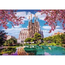 Galeria - zdjęcie nr. 2 - Puzzle 1000 Trefl Premium Plus Photo Odyssey Sagrada Família Barcelona Hiszpania 12137