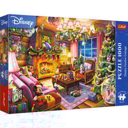 Puzzle 1000 Trefl Premium Plus Quality Świąteczna chatka Disney 10916