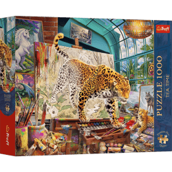 Puzzle 1000 Trefl Premium Plus Tea Time Lamparty w pracowni malarskiej 12145