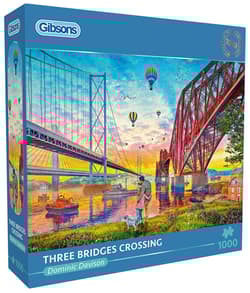 Puzzle 1000 Trzy mosty Szkocja 113721