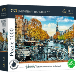 Puzzle 1000 UFT Autumn in Amsterdam Netherlands 10702