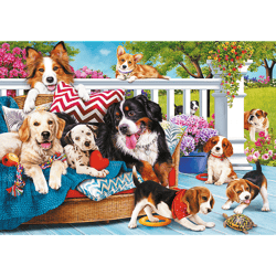 Galeria - zdjęcie nr. 2 - Puzzle 1000 UFT Doggy Friendship 10698