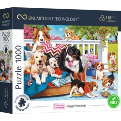 Puzzle 1000 UFT Doggy Friendship 10698