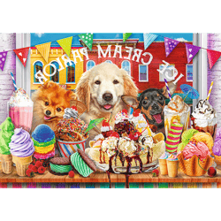 Galeria - zdjęcie nr. 2 - Puzzle 1000 UFT Doggy Peekers 10699