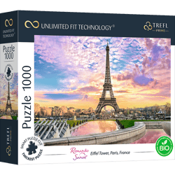 Puzzle 1000 UFT Eiffel Tower Paris France 10693