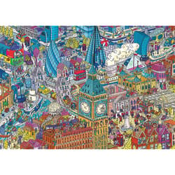 Galeria - zdjęcie nr. 2 - Puzzle 1000 UFT Eye Spy Time Travel London 10750