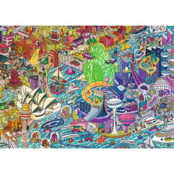 Galeria - zdjęcie nr. 2 - Puzzle 1000 UFT Eye Spy Time Travel Sydney 10751