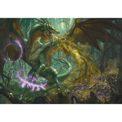 Galeria - zdjęcie nr. 2 - Puzzle 1000 UFT Green Dragon Hasbro Dungeons&Dragons 10758