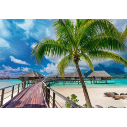 Galeria - zdjęcie nr. 2 - Puzzle 1000 UFT Paradise Beach Bora-Bora 10704