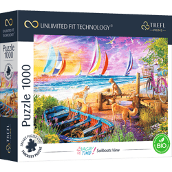 Puzzle 1000 UFT Sailboats View 10697