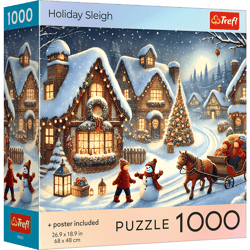 Puzzle 1000 USA Collection Holiday Sleigh