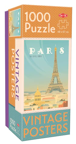 Puzzle 1000 Vintage Posters Paris 58661