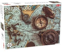 Puzzle 1000 Vintage Sea Map