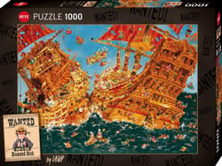 Puzzle 1000 Wanted!-Dick, Loup