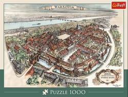 Puzzle 1000 Warszawa Stare Miasto 1951 TREFL