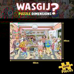 Puzzle 1000 Wasgij Jumbo Retro metamorfoza