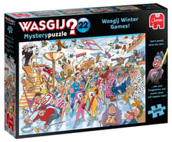 Puzzle 1000 Wasgij Mystery 22 - Sporty zimowe