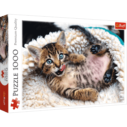 Puzzle 1000 Wesoły kotek 10448