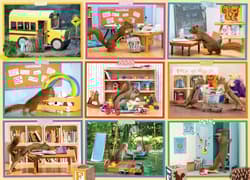 Galeria - zdjęcie nr. 2 - Puzzle 1000 Wiewiórki w szkole 113575