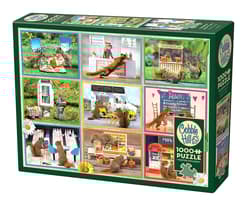 Puzzle 1000 Wiewiórki w wielkim mieście 113078