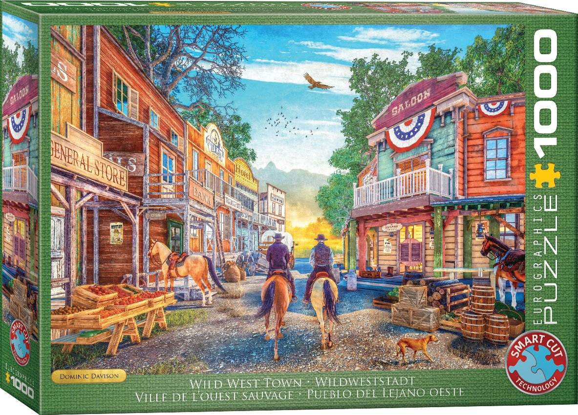 Puzzle 1000 Wild West Country by D.Davison 6000-6028