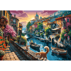 Galeria - zdjęcie nr. 2 - Puzzle 1000 Włoskie wakacje TREFL