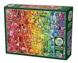 Puzzle 1000 Wszystkie kolory tęczy  112213