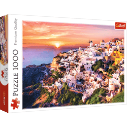 Puzzle 1000 Zachód słońca nad Santorini 10435