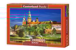 Puzzle 1000 Zamek Wawelski nocą, Polska C-103027-2