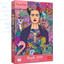 PUZZLE 1000Trefl Premium Plus Frida Kahlo Kwitnąca dusza 12096