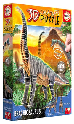 Galeria - zdjęcie nr. 4 - Puzzle 101 3D Dinozaury Brachiozaur 111492
