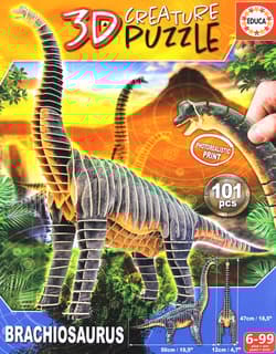 Puzzle 101 3D Dinozaury Brachiozaur 111492