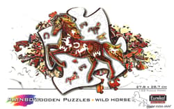Galeria - zdjęcie nr. 5 - Puzzle 103 drewniane kolorowe Koń