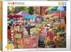 Puzzle 104 A day at the Farmers Market by Marie August-Anderson 6704-6022