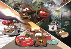 Galeria - zdjęcie nr. 2 - Puzzle 104 maxi super color Disney cars on the road 23774