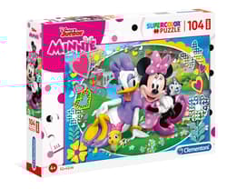 Puzzle 104 maxi super kolor Minnie happy helpers 23708 - Minnie