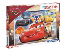 Puzzle 104 Super kolor Cars 27072 - Auta