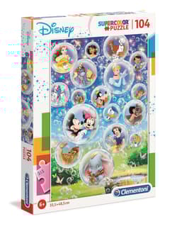 Puzzle 104 super kolor Disney classic 27119