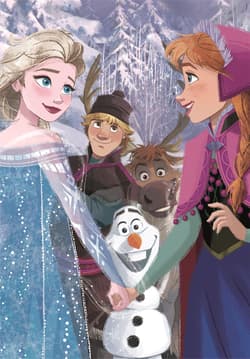 Galeria - zdjęcie nr. 4 - Puzzle 104 super kolor Disney Frozen 25742